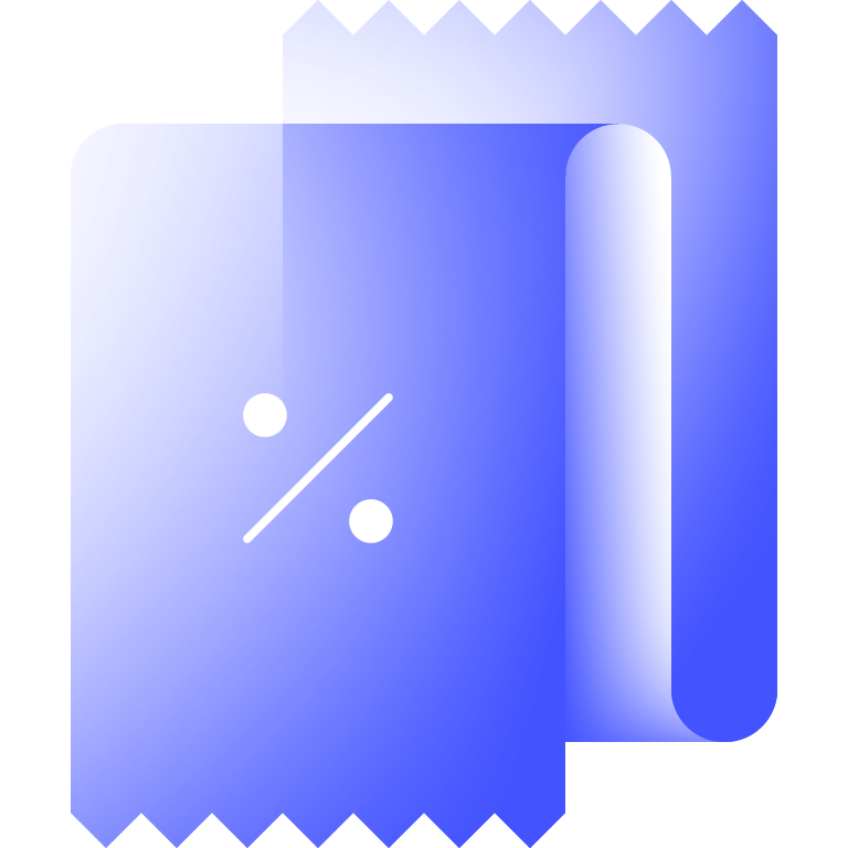 icon sales percent