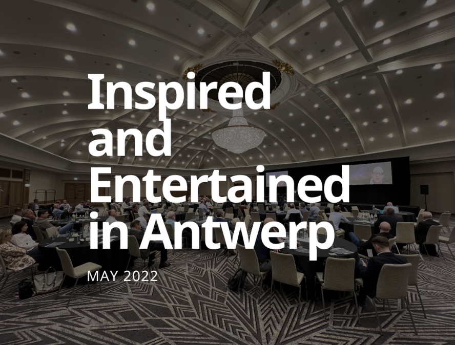 Inspired and Entertained in Antwerp event 2022